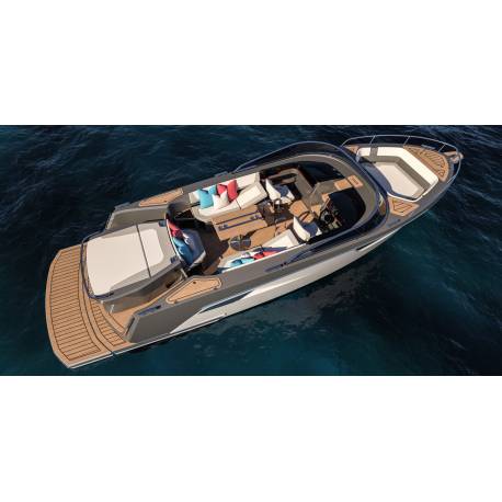 Ambarcatiune ALFASTREET Marine 28 Open Inboard, 8.6-9.8m, max. 12 persoane