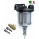 Filtru purificator pentru combustibil Diesel GFN 297003, 90l/h, 66x125 mm, max. 180 l/h