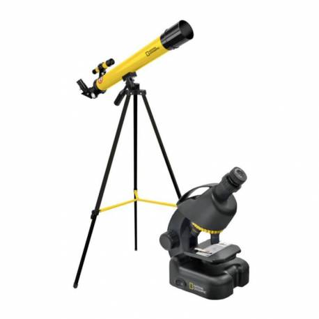 Set telescop 45/600 AZ si microscop 40x-640x NATIONAL GEOGRAPHIC