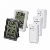 Set statie meteo BRESSER MyClimate 7000013, termometru, higrometru, alarma