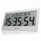 Ceas de perete BRESSER Jumbo LCD 7001802GYE000, alb