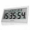 Ceas de perete BRESSER Jumbo LCD 7001802GYE000, alb