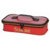 Geanta pescuit SUNLINE Lion Tackle Bag Red, impermeabila, 40x26x 32 cm, include 2 cutii accesorii