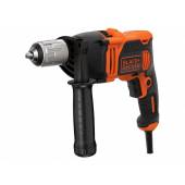 Masina de gaurit cu percutie BLACK & DECKER BEH850K-QS, 850W, 1.5-13mm