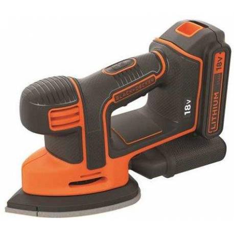 Masina de slefuit cu talpa triunghiulara BLACK & DECKER BDCDS18N-XJ fara acumulator