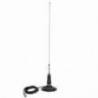 Antena CB PNI LED 2000, 90cm, cu baza magnetica 145mm, 26-28 MHz, 500W