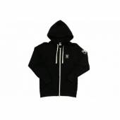 Hanorac pescuit JACKALL ZIP UP BLACK MAR.L