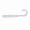 Grub JACKALL Tide Curly 2", 5cm, culoare Clear Glow Crush, 8 buc/plic