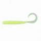 Grub JACKALL Tide Curly 2", 5cm, culoare Glow Chartreuse, 8 buc/plic