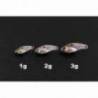 Cicada JACKALL Nanovib, 1g, culoare HL Red Gold