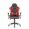 Scaun gaming TRUST GXT 707R Resto Chair Red, reglabil, rotativ 360°, piele sintetica / tesatura elastica, max. 150kg