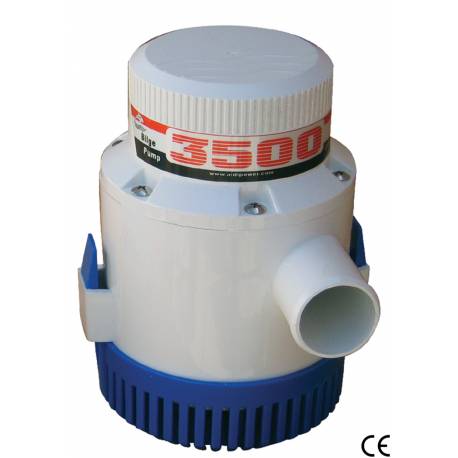 Pompa de santina GIBSY 3500 GPH, 24V, max. 13000 l/h, pentru ambarcatiuni de dimensiuni medii si mari