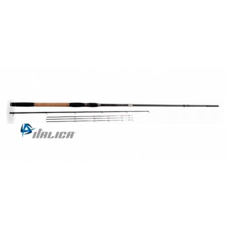 Lanseta ITALICA Thin Feeder 12', 3.60m, 15-40g, 2 tronsoane + 3 varfuri