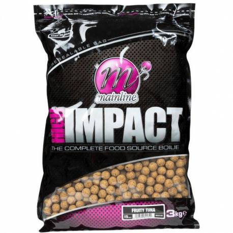 Boilies MAINLINE Hight Impact Fruity Tuna, 15mm, 3kg