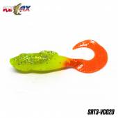 Naluci RELAX Super Fish Twister Tail 3'' TC, 7.5cm, culoare VC020, 10buc/plic