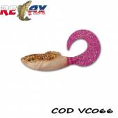 Naluci RELAX Super Fish Twister Tail 3'' TC, 7.5cm, culoare VC066, 10buc/plic