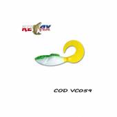 Naluci RELAX Super Fish Twister Tail 3'' TC, 7.5cm, culoare VC059, 10buc/plic