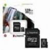 Card de memorie MicroSD KINGSTON Canvas Select Plus, 128GB, 100MB/s, cu adaptor