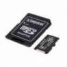 Card de memorie MicroSD KINGSTON Canvas Select Plus, 128GB, 100MB/s, cu adaptor