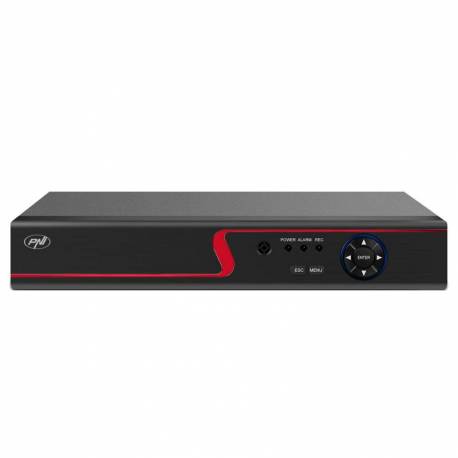 Sistem DVR / NVR PNI House H814 - 16 canale IP full HD 1080P sau 4 canale analogice 5MP