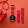 Curea ceas SUUNTO Athletic 1 Silicone Red Grey S+M, 24mm