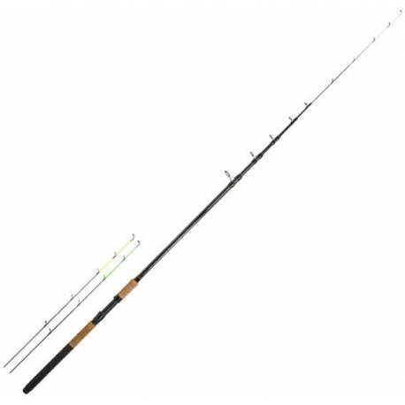 Lanseta telescopica CARP EXPERT Black Shadow Telefeeder 3.60m, 120g, 3 varfuri