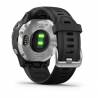 GR Fenix 6S Solar Silver/Black Band GPS