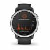 GR Fenix 6S Solar Silver/Black Band GPS