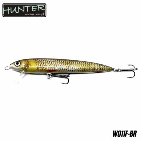 Vobler HUNTER Wolf, 11cm, 11g, floating, culoare BR