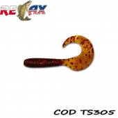 Grub RELAX Twister VR3 Standard 6cm, culoare TS305, 15buc/plic