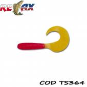 Grub RELAX Twister VR3 Standard 6cm, culoare TS364, 15buc/plic