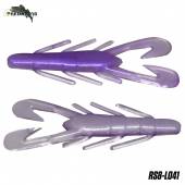 Naluci 4PREDATORS Riku Shad 8cm, culoare L041, 5buc/plic