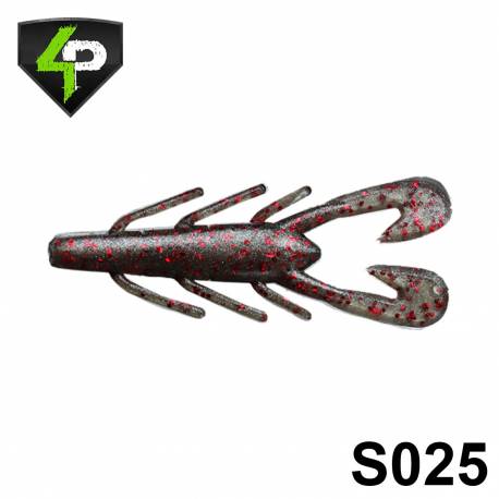 Naluci 4PREDATORS Riku Shad 8cm, culoare S025, 5buc/plic