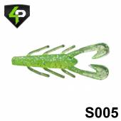 Naluci 4PREDATORS Riku Shad 8cm, culoare S005, 5buc/plic