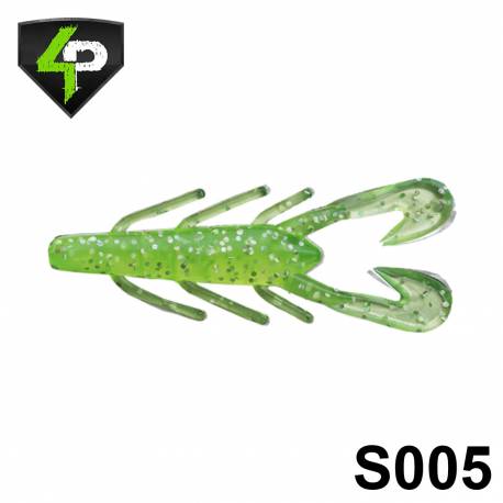 Naluci 4PREDATORS Riku Shad 8cm, culoare S005, 5buc/plic