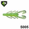 Naluci 4PREDATORS Riku Shad 8cm, culoare S005, 5buc/plic