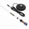 Pachet statie radio CB PNI Escort HP 62, ASQ, RF Gain si Antena CB PNI ML70 cu baza magnetica 145mm