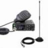 Pachet statie radio CB PNI Escort HP 8900 ASQ, 12-24V + antena CB PNI Extra 40 cu baza magnetica