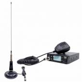Pachet statie radio CB PNI Escort HP 9700 + antena CB PNI LED 2000 cu baza magnetica