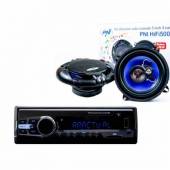 Pachet radio MP3 player auto PNI Clementine 8524BT + difuzoare auto coaxiale PNI HiFi500