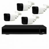 Kit supraveghere video PNI House XVR404 5MP - DVR si 4 camere exterior