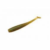 Naluci JACKALL iShad Tail 2.8", 7.1cm, culoare Dark Cinnamon / Blue Flak, 6buc/plic