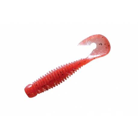 Vierme JACKALL Wobbring, 5cm, culoare Tsuchi Mimizu, 7buc/plic