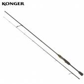 Lanseta spinning KONGER Vistar Spin M, 2.40m, 5-25g, 2 tronsoane