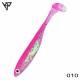 Naluci KP BAITS Flash Shad 4.5'', 11.5cm, 7.7g, culoare FL010, 5buc/plic
