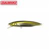 Vobler DAMIKI Tokon Minnow, SLow Float, 9cm, 13g, culoare 315H Black Silver Holo