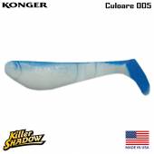 Shad KONGER Killer Shadow, 11cm, 13.5g, culoare 005 (5buc/plic)