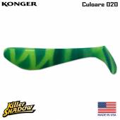 Shad KONGER Killer Shadow, 11cm, 13.5g, culoare 020 (5buc/plic)