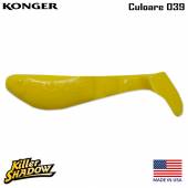 Shad KONGER Killer Shadow, 11cm, 13.5g, culoare 039 (5buc/plic)