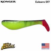 Shad KONGER Killer Shadow, 9cm, 7g, culoare 017 (4buc/plic)